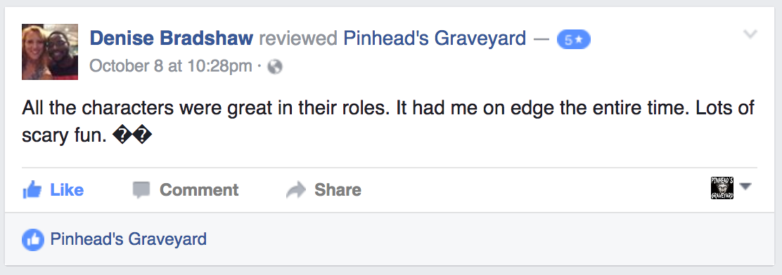 2016 Pinhead's Graveyard Review