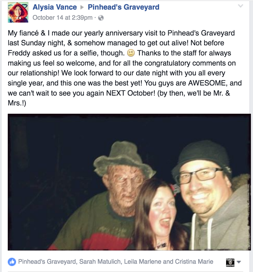 2016 Pinhead's Graveyard Review