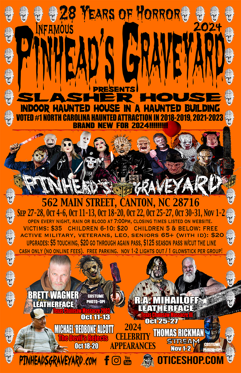 Pinhead's Graveyard 2024 Flyer